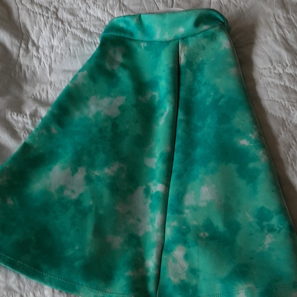 Blue plaited skirt - Picture 2 of 3